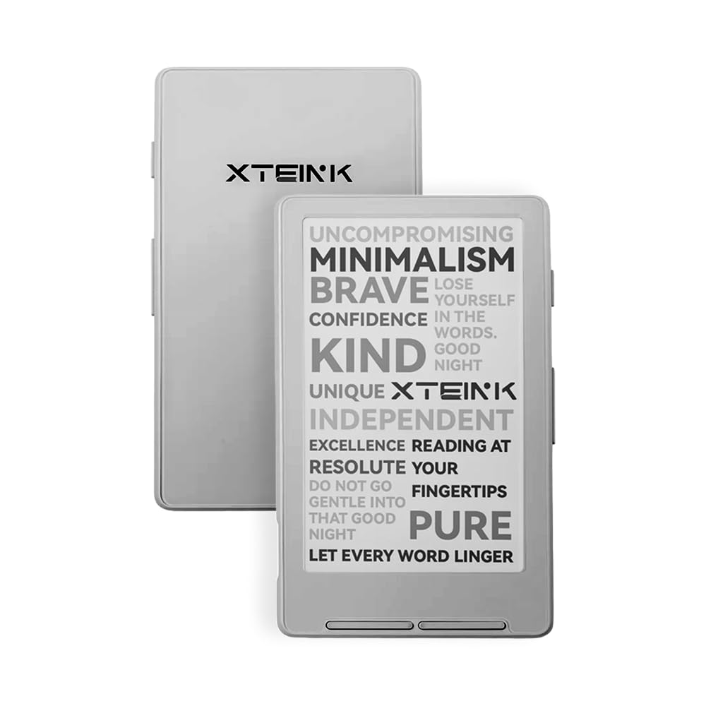XTEINK X3 3.7" Pocket E-Ink eBook Reader, Mist Gray - XTEINK Official Product View 10