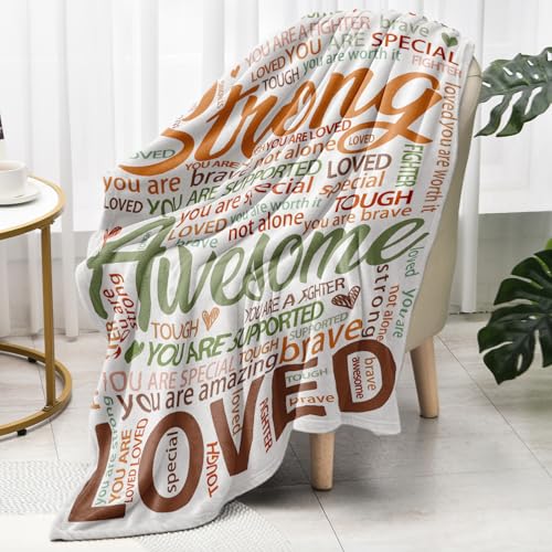 Super Soft Hug Blanket – Inspirational Get Well Soon Gift for - Product Imagery