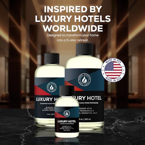 Aroma Country Ritzy Hotel Luxury Diffuser Oil Refill (8.5 Fl Oz) - Product Imagery