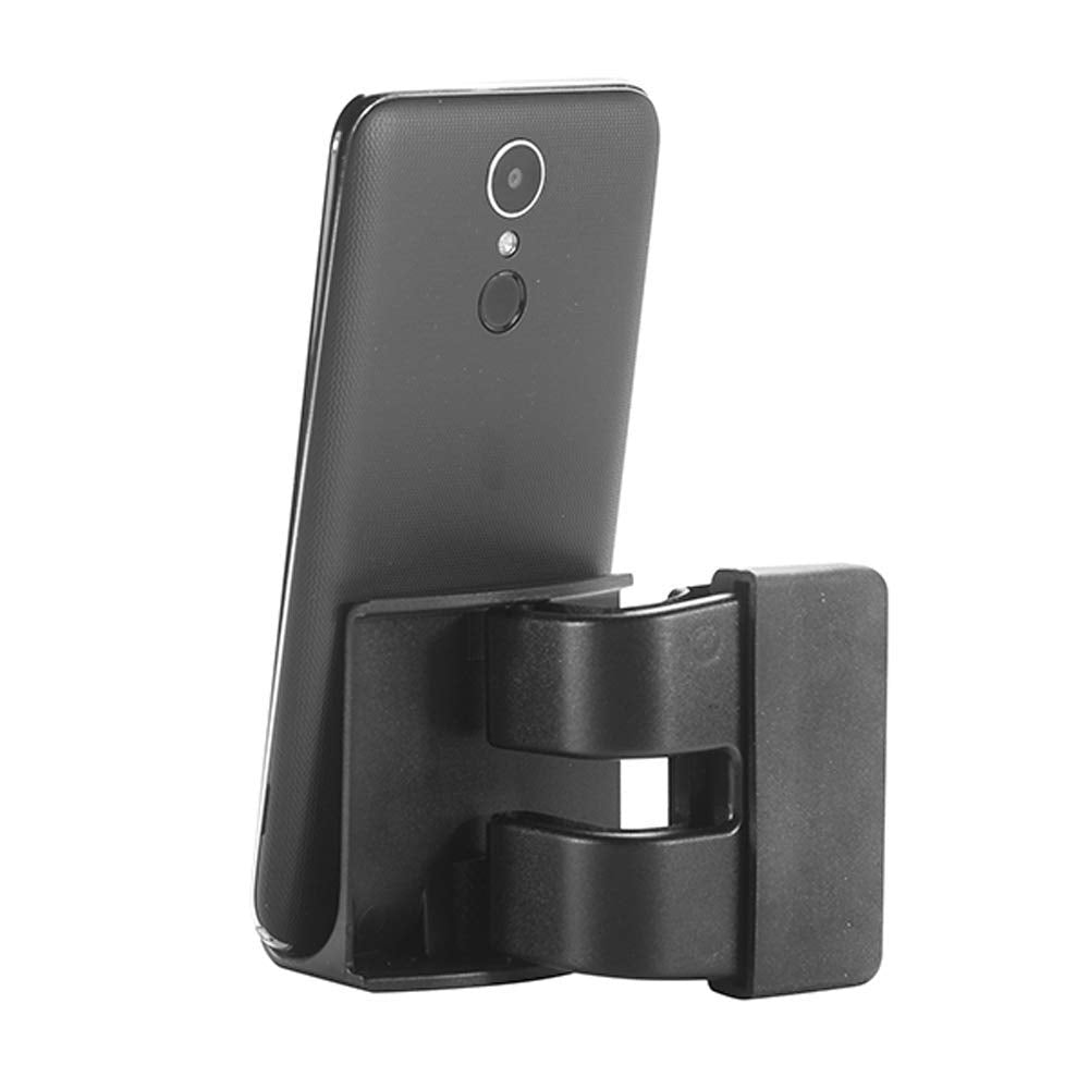 xcivi Adjustable Screen Side Phone Clip Holder for Laptop & Desktop Monitor
