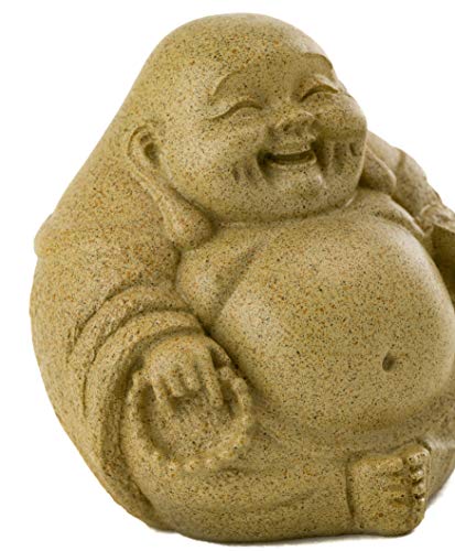 Top Collection Mini Happy Buddha Laughing Statue - Hand Painted - Product Imagery