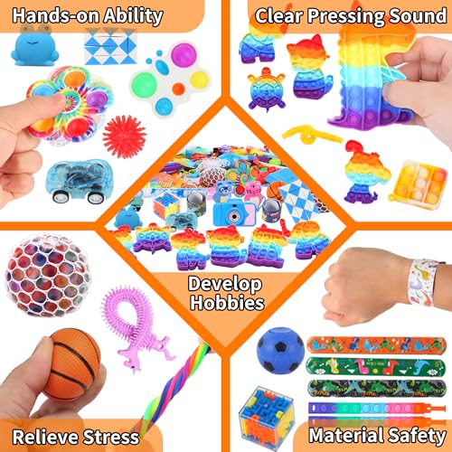 1000 Pcs Party Favors for Kids, Fidget Toys Bulk, Birthday Gift - Product Imagery
