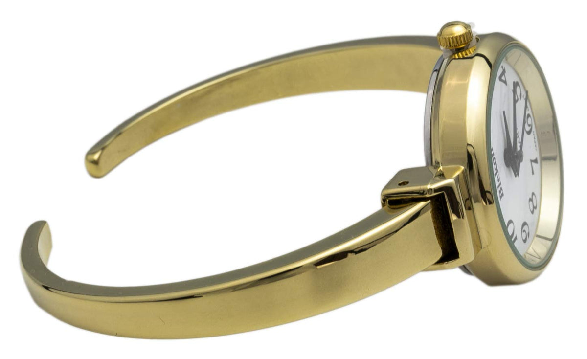 Collections Quartz Womens 26mm Delicate Metal Cuff Bangle - Blekon Official Imagery - 4