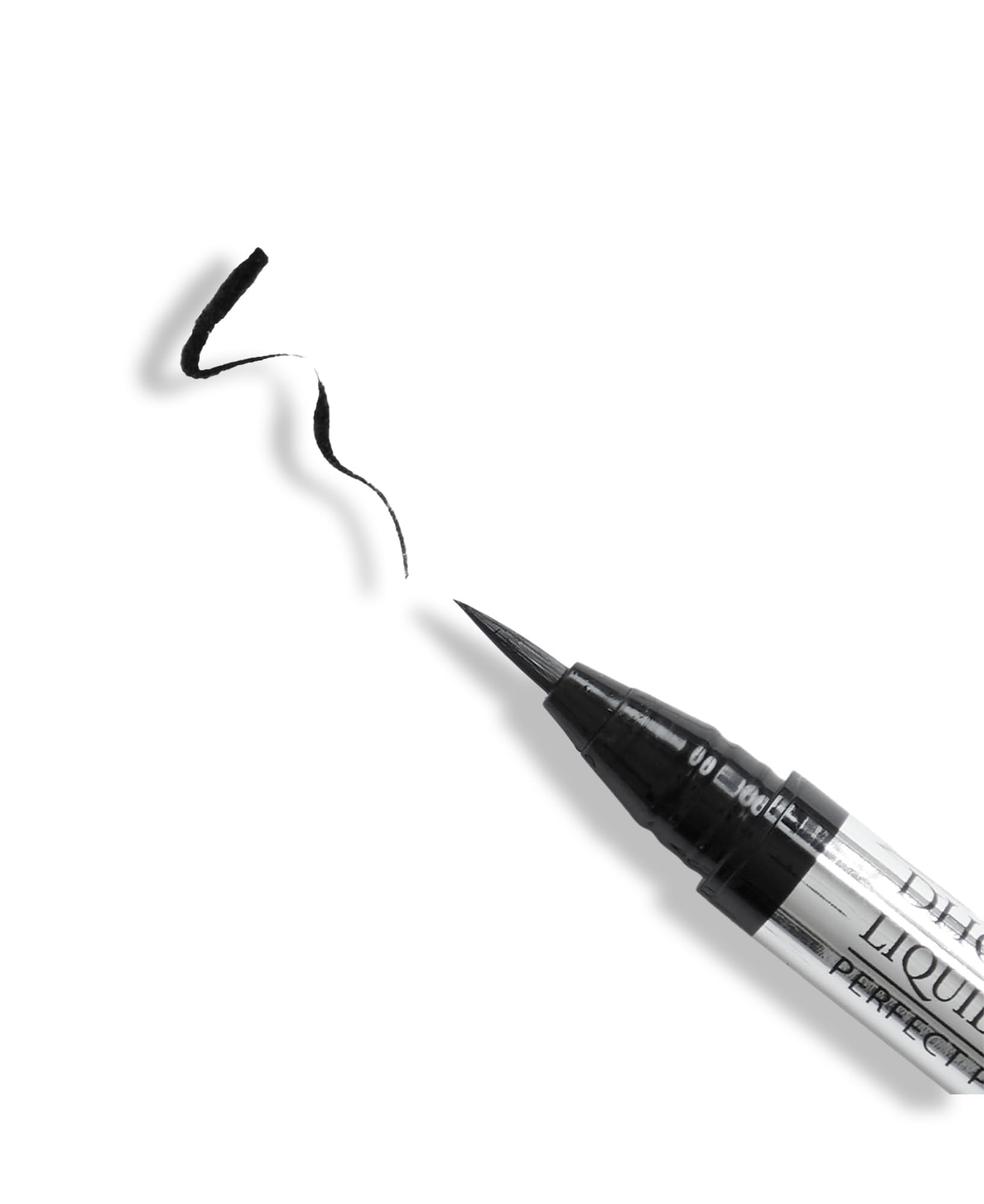 DHC Liquid Eyeliner EX, Long-wear, Water-Resistant, Fine Tip, Black, 0.01oz