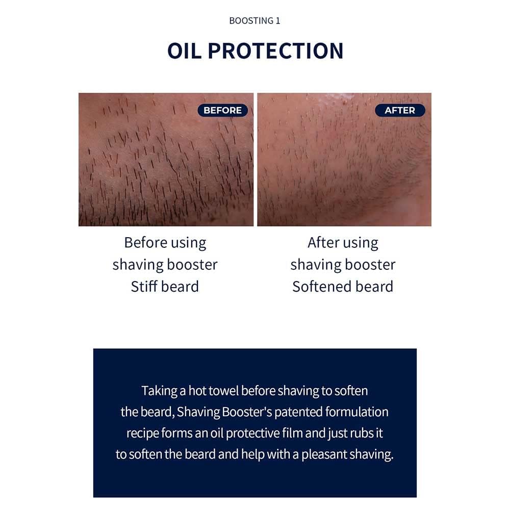 Shaving Booster Balm Shaving Cream Men Shaving Gel Shave Oil - BARBER501 Official Imagery - 4