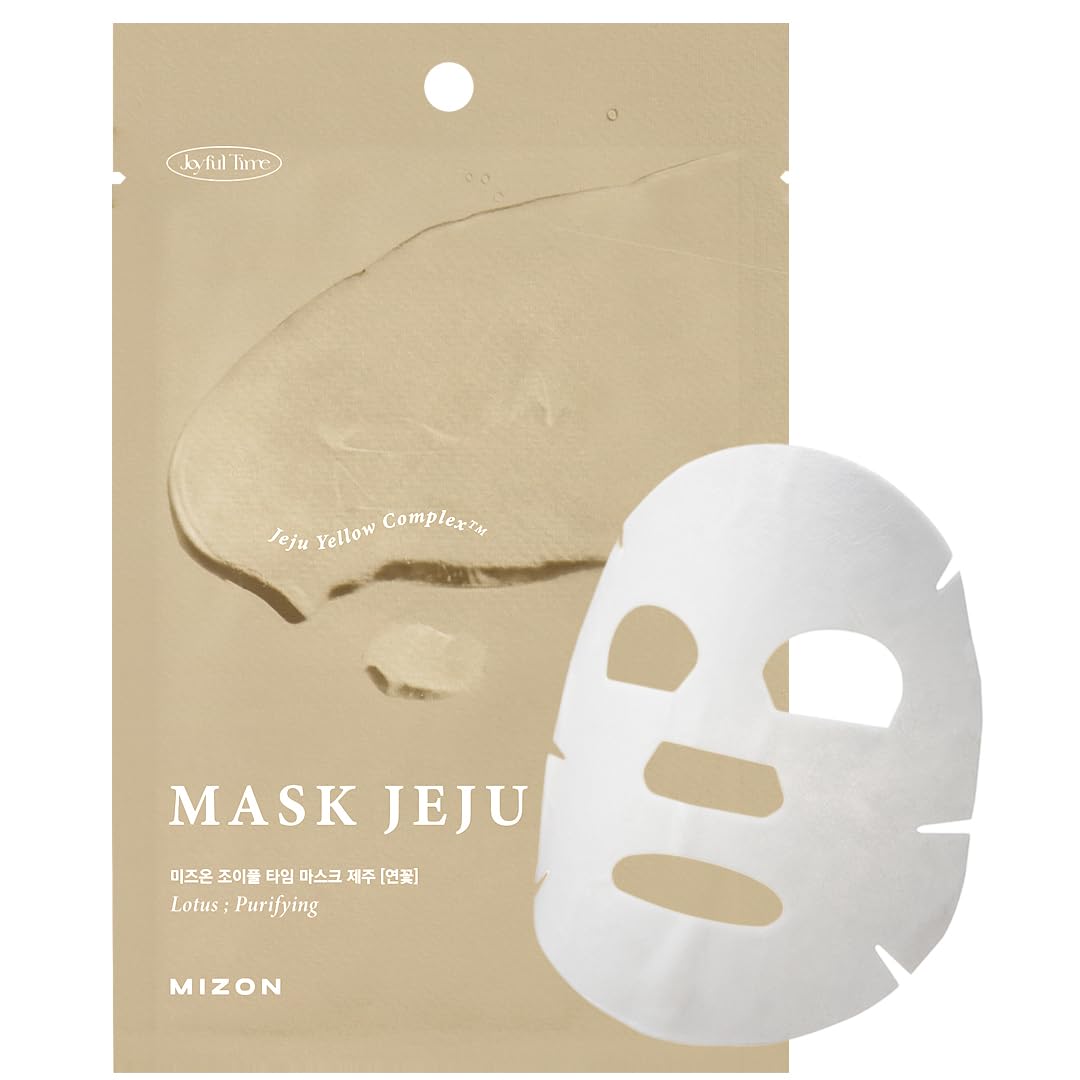 MIZON Joyful Time Jeju Face Mask (Heartleaf) Koren Full Face - MIZON