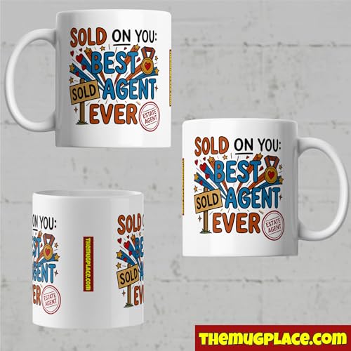 Best Price Best Agent Best Decision Mug - Estate Agent Reward - Product Imagery