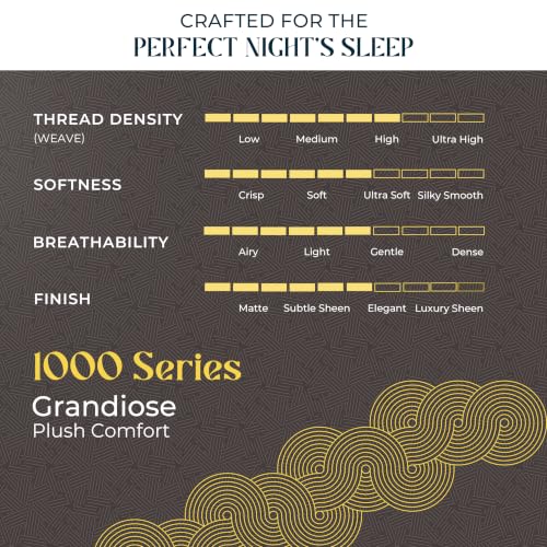Mayfair Linen 100% Pure Egyptian Cotton Sheet Queen Size - - Product Imagery