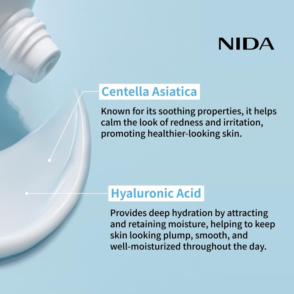 NIDA Youthful Glass Skin Bundle - Moisturizing Cream & Hydrating & Renew - NIDA Official Product View 3