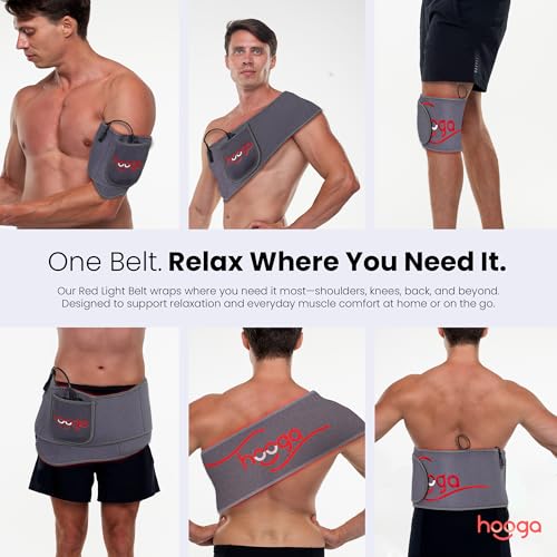 hooga Red Light Therapy Wrap, Infrared Light Belt with 405 - Product Imagery