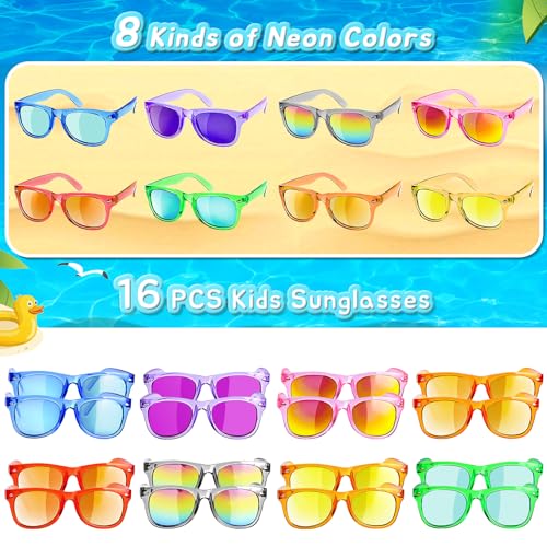 Kids Sunglasses Party Favors - Boys Girls Valentines Day Gifts, - Product Imagery