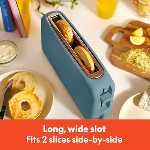 bella Fits-Anywhere™ 2-Slice Slim Toaster, Long Slot & Extra - Product Imagery