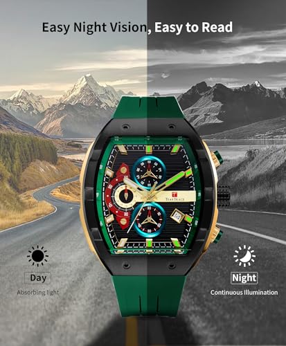 Watches for Men Reloj Men's Analog Watch Luminous Waterproof - Product Imagery