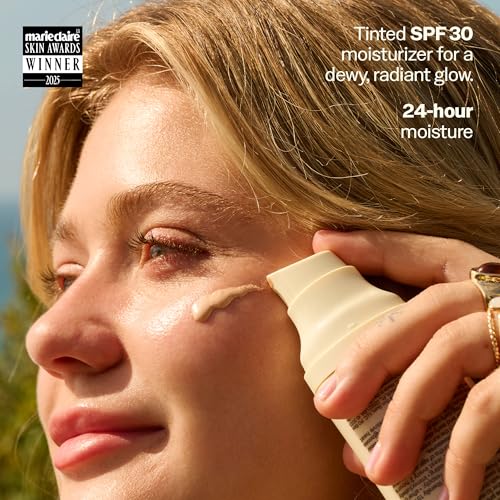 Sun Bum SPF 30 Daily Glow Tinted Face Sunscreen Lotion- Travel - Product Imagery