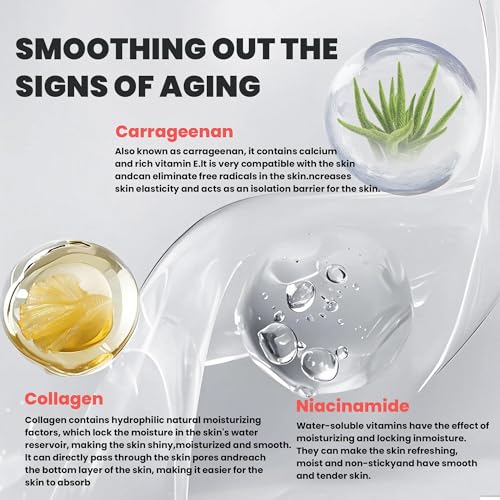 Dianzan Bio-Collagen Real Deep Mask, Deep Moisturizing, Firming, - Product Imagery