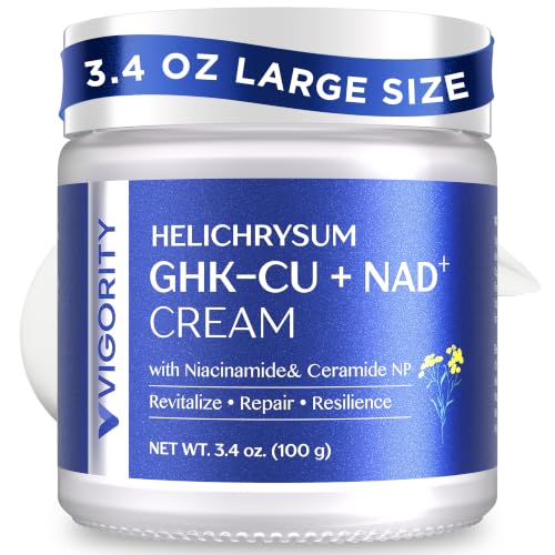 Vigority Copper Peptides Cream for Thin & Mature Skin: GHK-Cu - Product Imagery
