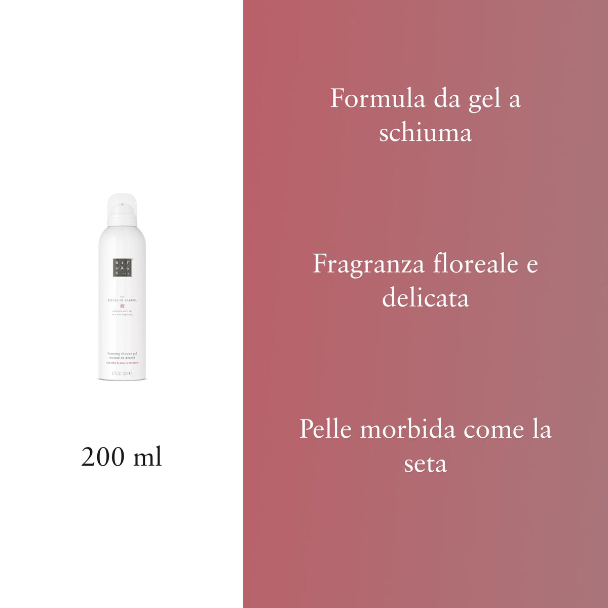 RITUALS Sakura Foaming Shower Gel Rice Milk Cherry Blossom 6 - RITUALS Official Imagery - 4
