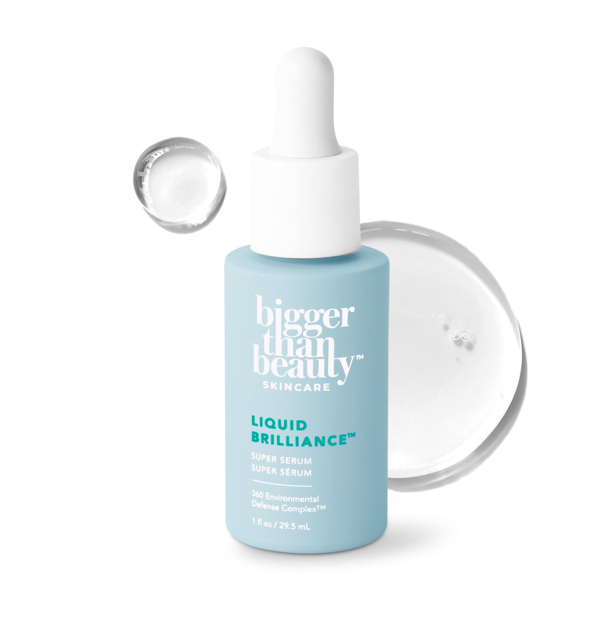 Bigger Than Beauty Liquid Brilliance Super Serum, Vegan - Bigger Than Beauty Skincare