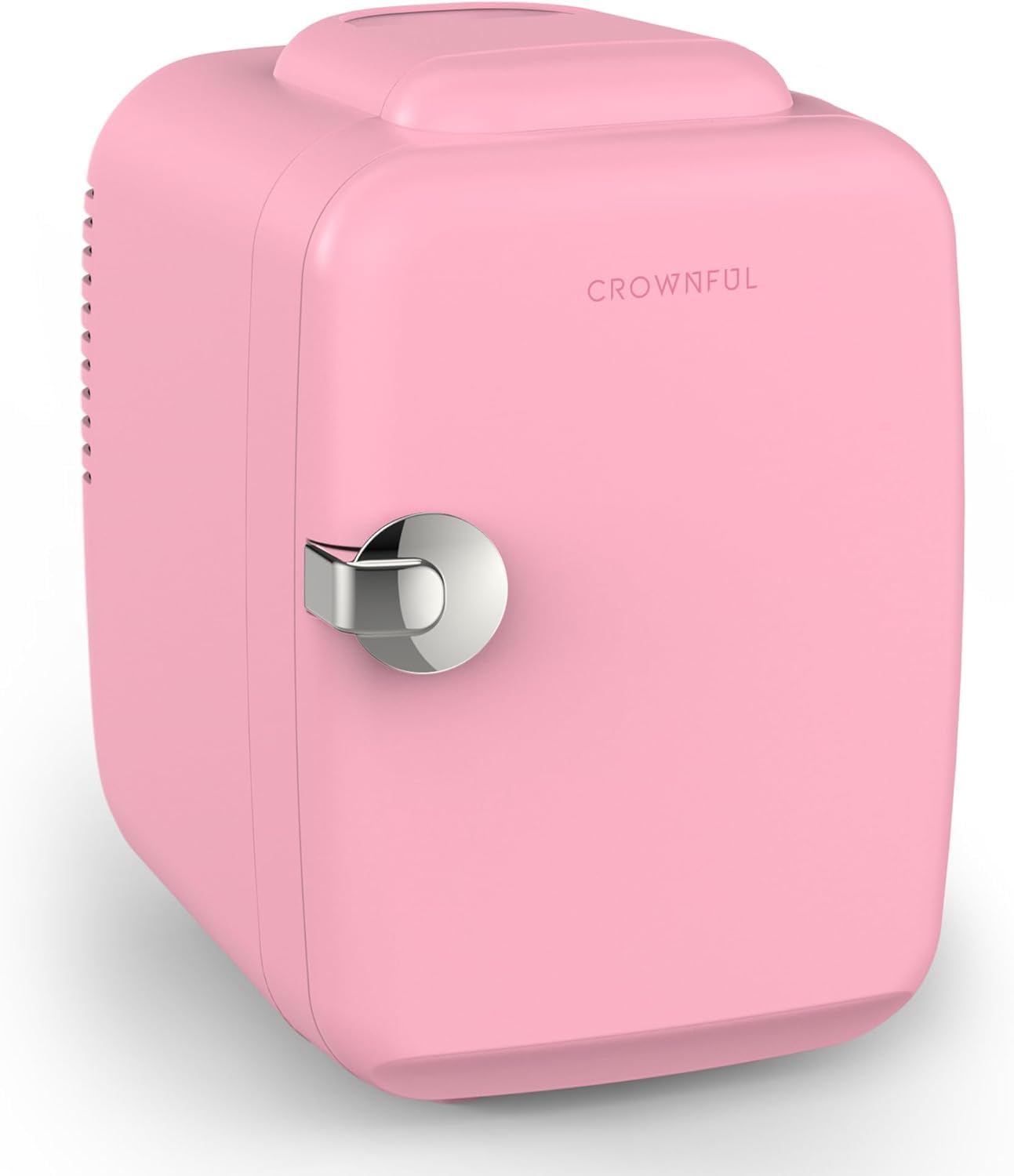 CROWNFUL Mini Fridge, 4 Liter/6 Can Portable Cooler and Warmer - CROWNFUL