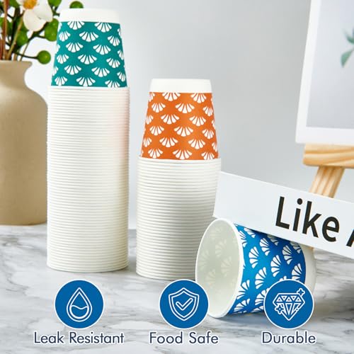 JollyPack 300 Pack 3 oz Disposable Bathroom Paper Cups, Small - Product Imagery