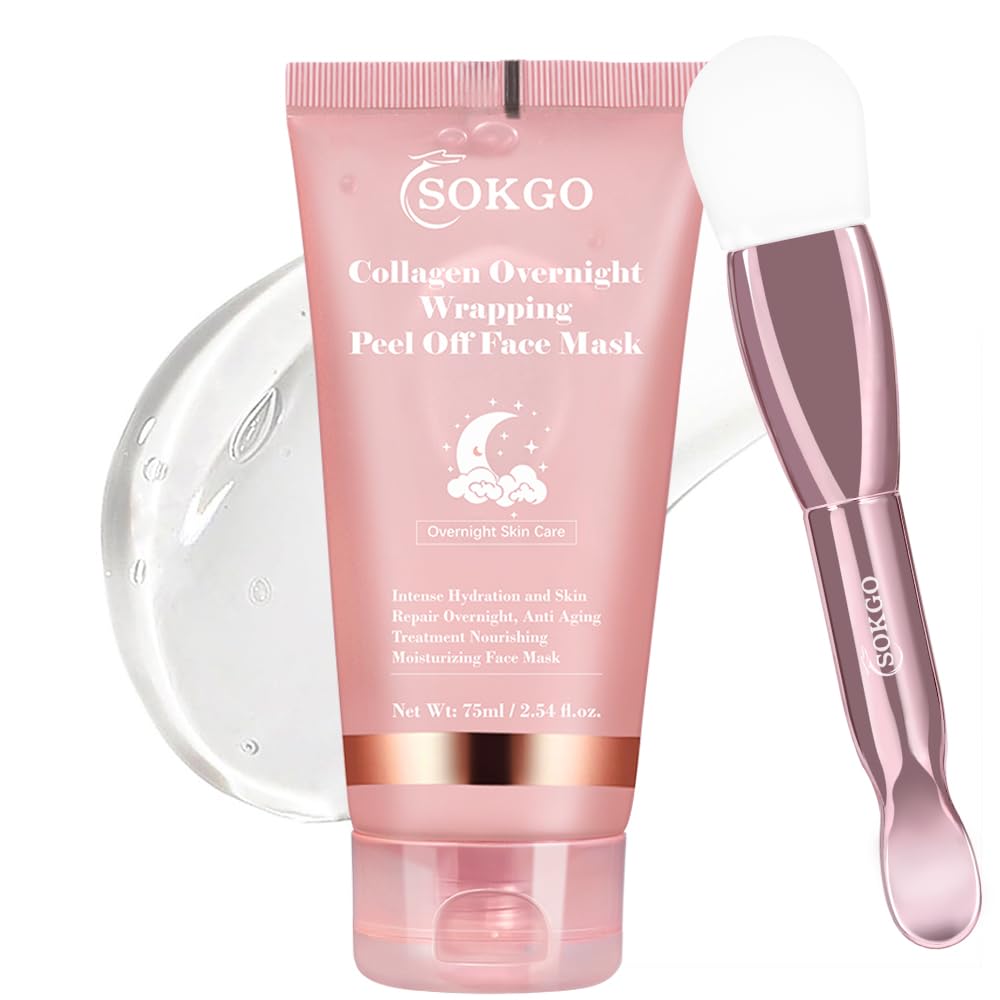 Sokgo Collagen Overnight Wrapping Mask Intensive Hydration - Sokgo Official Product Imagery - 1