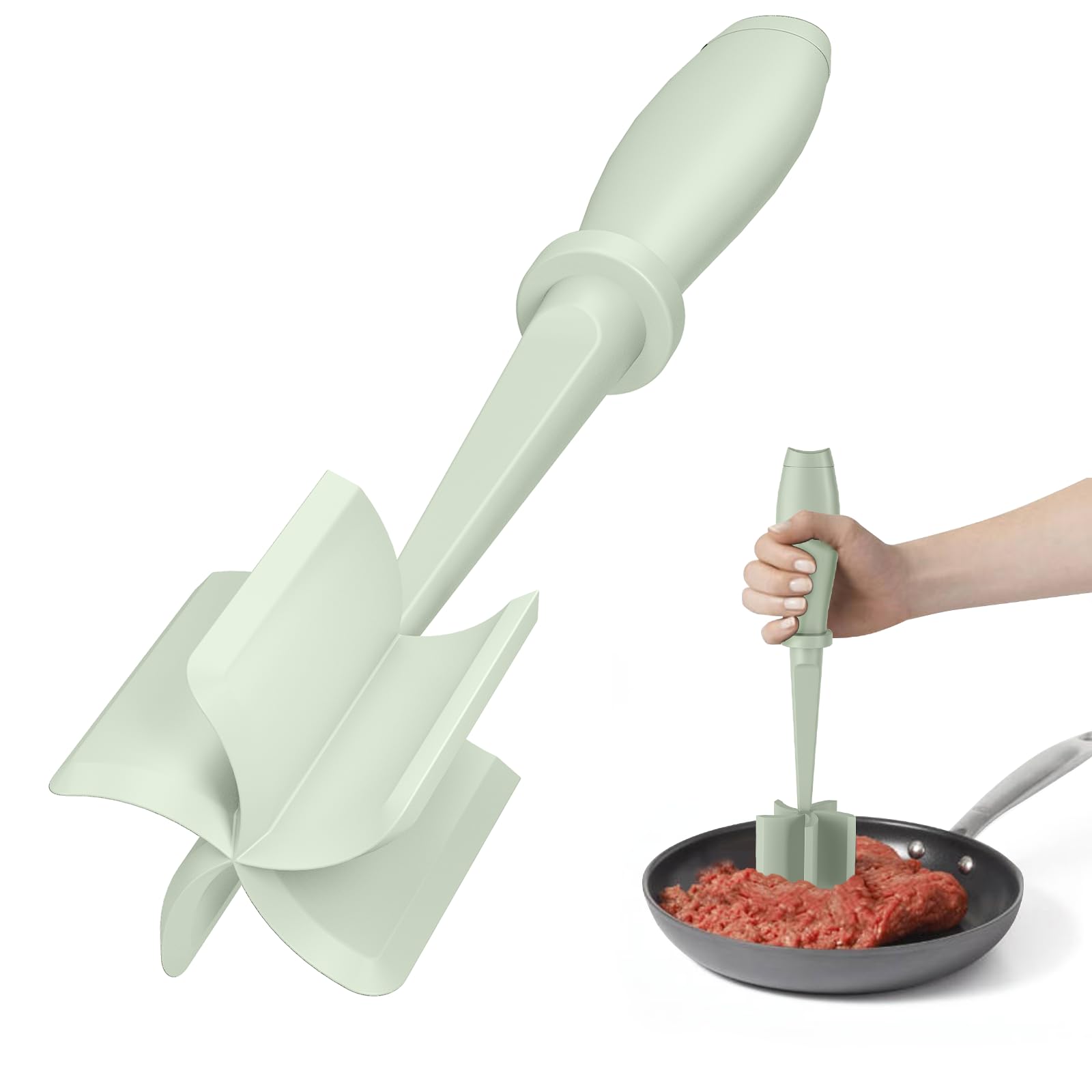 PGYARD Meat Chopper Hamburger Grinder, Kitchen Smasher for Ground by PGYARD - Angle View 8