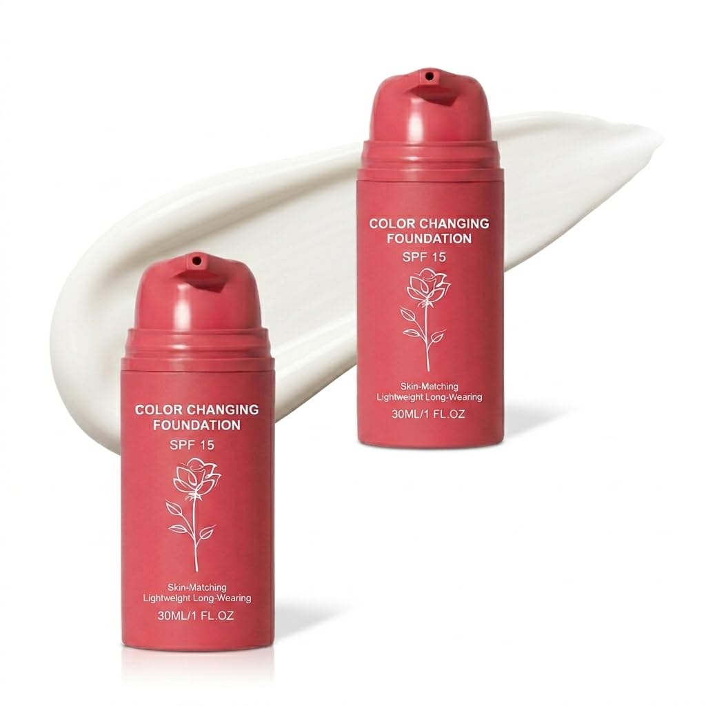 Color Changing Foundation Hydrating Skin Matching Makeup for - DTMIEAXN Official Imagery - 2