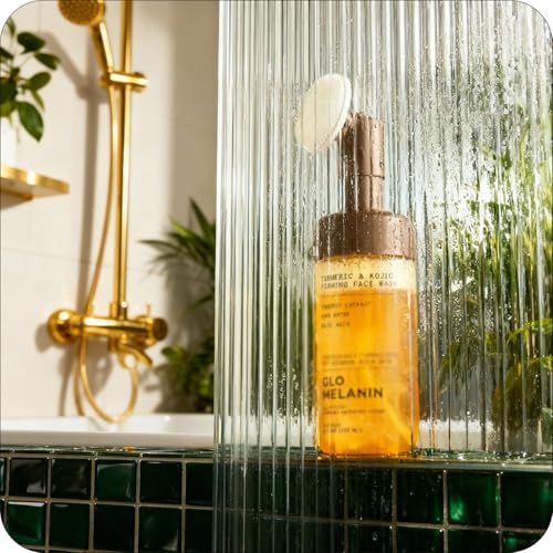 Glo Melanin Turmeric & Kojic Foaming Face Wash - 120ml - Product Imagery