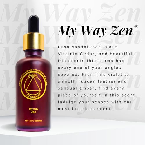 Mystic Romance My Way Zen Premium Home Fragrance Oil - for Aroma - Product Imagery