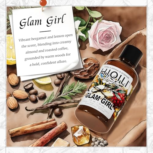 HIQILI Glam Girl Fragrance Oil for Candle, Soap, Inspired by - Product Imagery
