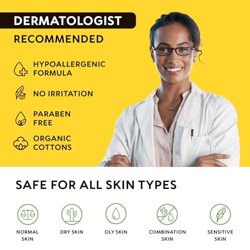 Turmeric Kojic Acid Cleansing Pads for Face - Exfoliating - Product Imagery