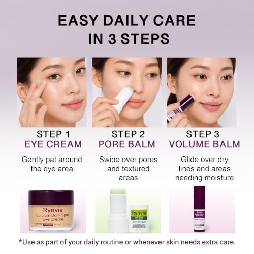 3-Piece Facial Skincare Set with Pore Care Multi Balm Stick, - Product Imagery