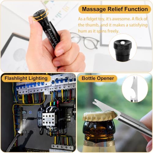 Birthday Gifts for Men, 11 in 1 Multitool Pen EDC Tactical Pen - Product Imagery