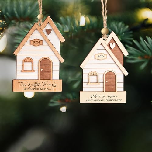 Our First Home Christmas Ornament, Agent Closing Gift for - Product Imagery