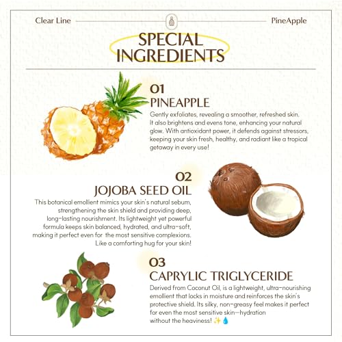 MIGUHARA Pineapple Refining Glow Peel-Off Mask Pack, Facial Mask - Product Imagery