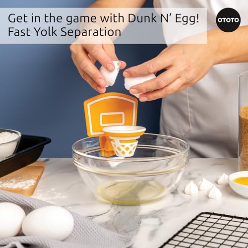 OTOTO Dunk N' Egg Yolk Separator Funny, Unique Kitchen Gadgets, - Product Imagery