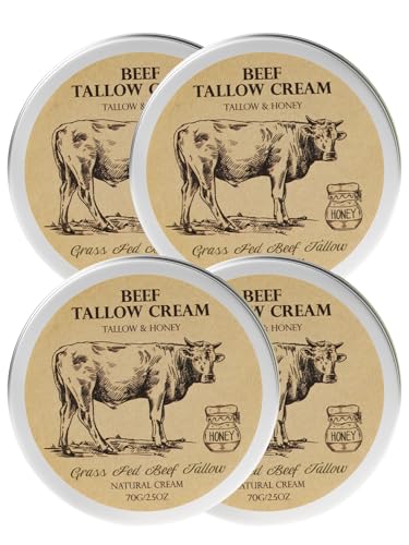 Beef Tallow for Skin Tallow and Honey Cream Tallow Face - MROUVIK Official Imagery - 1