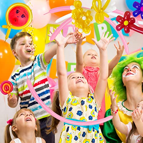 260 Clear Long Balloons for Animals, Thickening Skinny Latex - Product Imagery