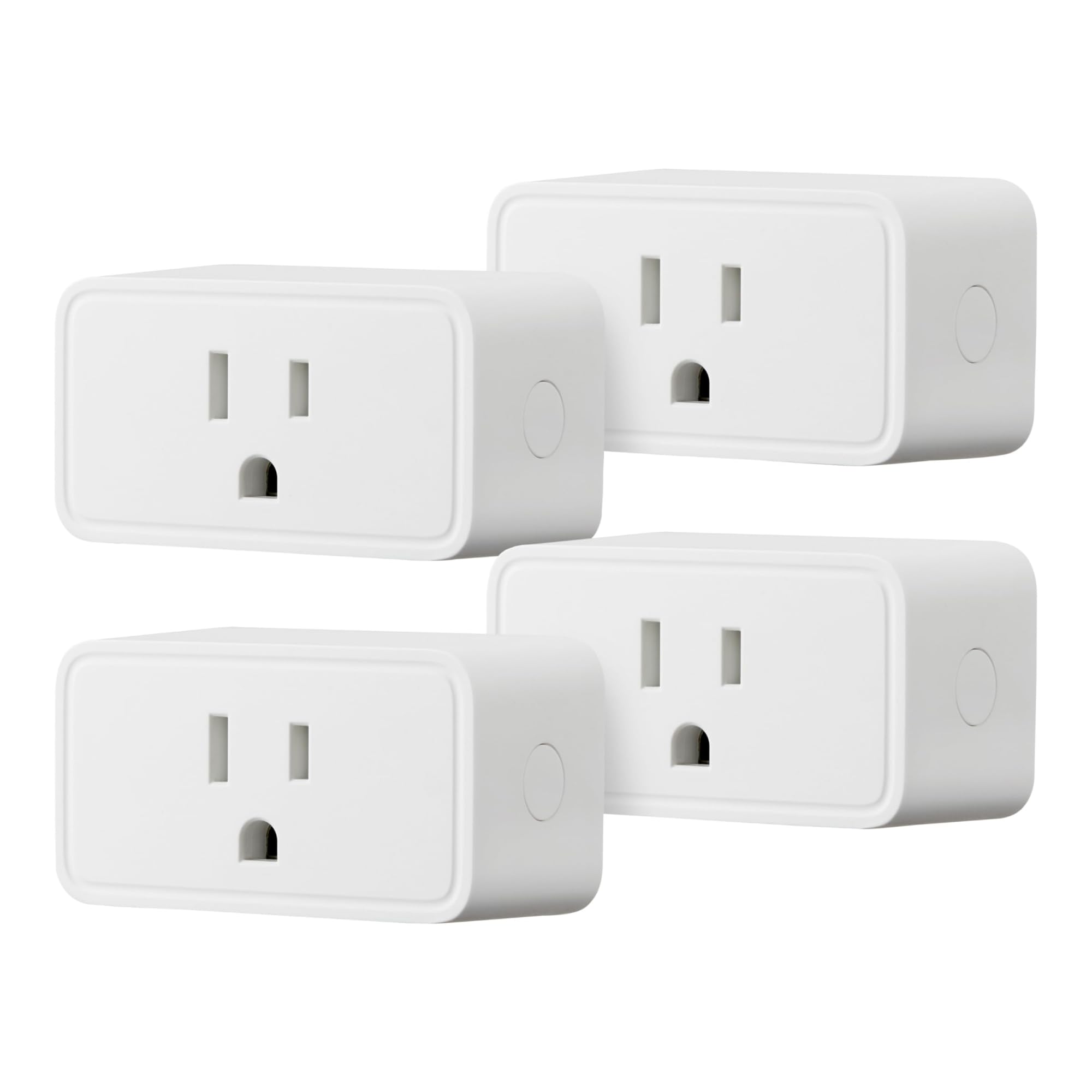 Amazon Basics Smart Plug, Works with Alexa Only, Voice Control, Remote APP Contr - Amazon Basics Official Product View 1