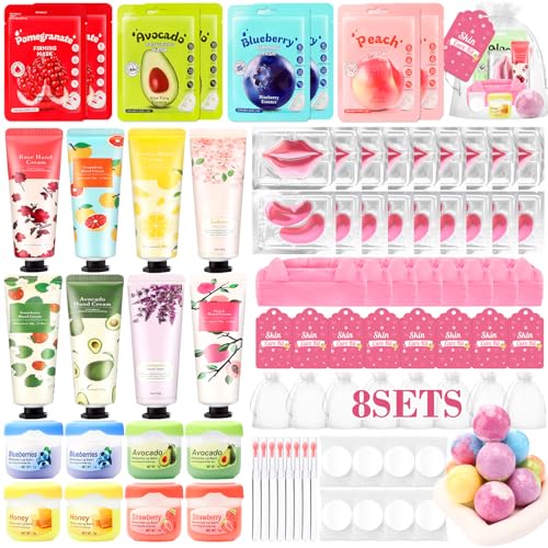 Ponhey 88 PCS Spa Party Supplies Spa Party Favors Include - Ponhey Official Imagery - 1