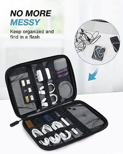 BAGSMART Large Electronic Organizer Travel Case for Tech - Product Imagery