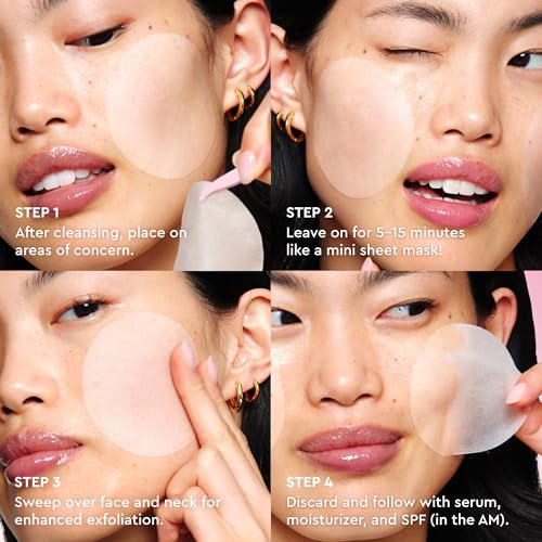 Glow Recipe Toner Pads Kit Trial Set, 12-Piece Korean Toner Pad - Product Imagery