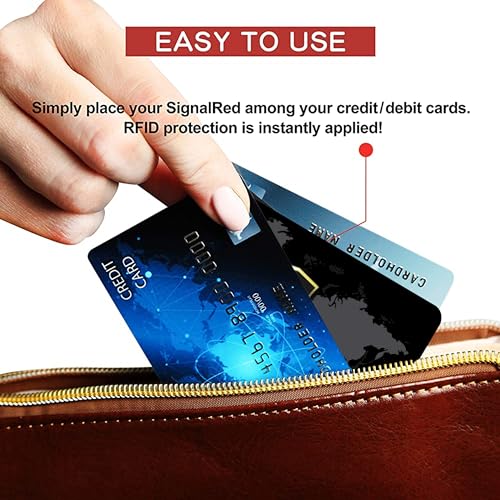 SaiTech IT 5 Pack RFID Blocking Card for Credit Debit ID Card, - Product Imagery