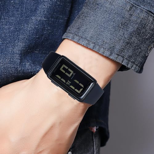 Gosasa Square Digital Leisure Sports Watch for Men & Women, - Product Imagery