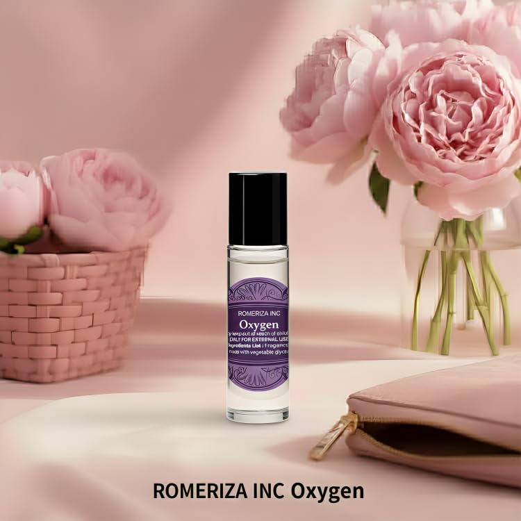 10ml Oxygen Woman Glass Bottle Fragrance Oil For Women - Product Imagery