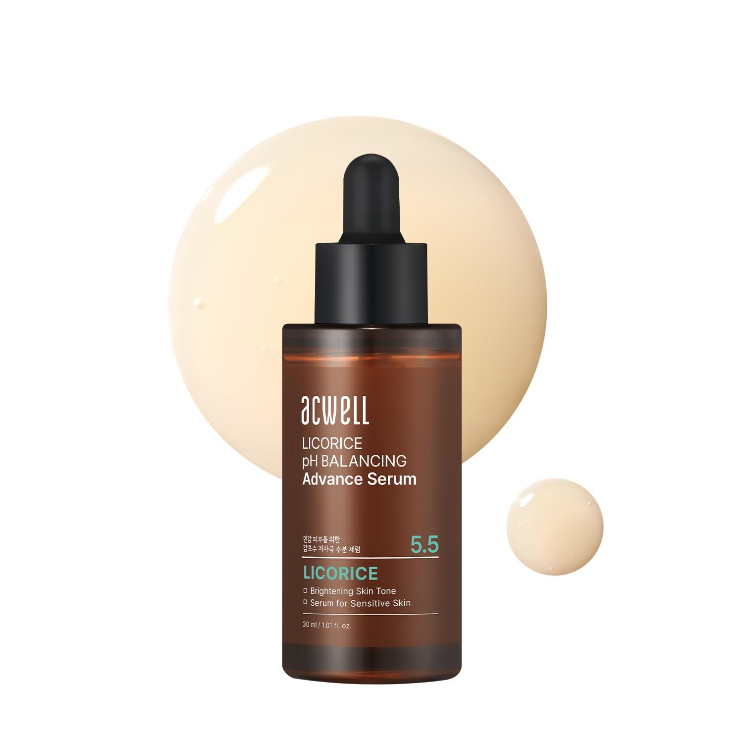 ACWELL Licorice pH Balancing Advanced Facial Serum Ampoule – - Product Imagery
