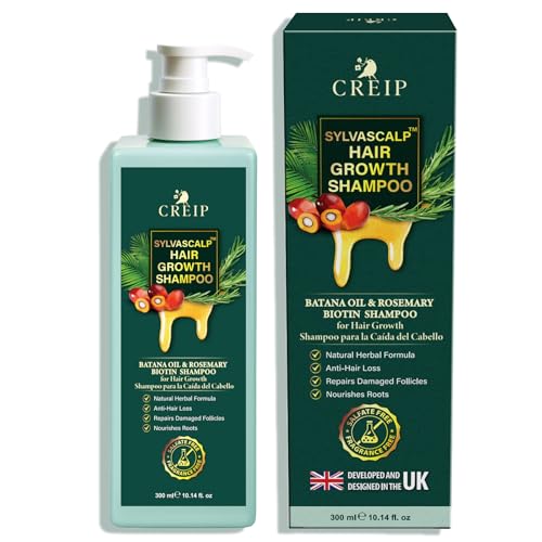 Creip Rosemary & Batana Oil Hair Growth Shampoo - Hair Loss Shampoo and Women - Creip Official Product View 1