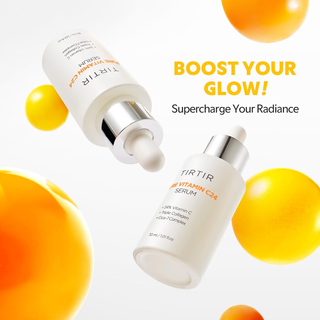 TIRTIR Pure Vitamin C 24% Face Serum – Dark Spot Remover for - TIRTIR