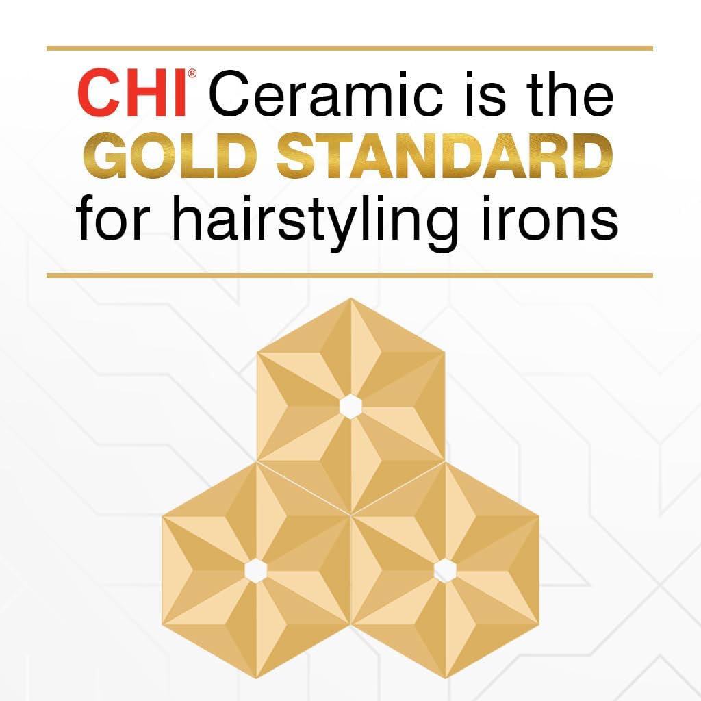CHI Original 1 Ceramic Hair Straightener Flat Iron for - CHI Official Imagery - 7