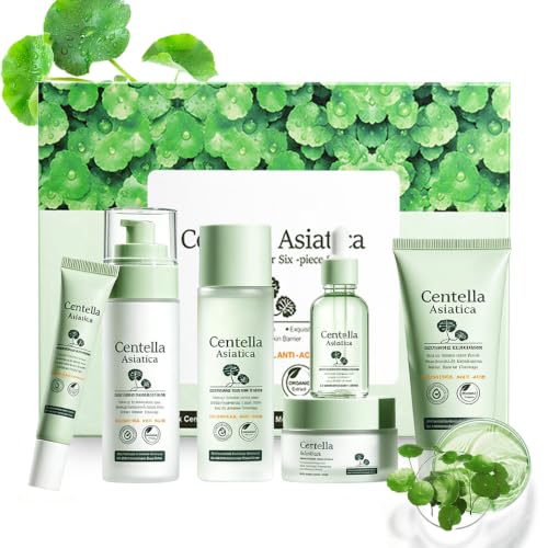 Centella 6-Piece Hydrating Skincare Set - Product Imagery